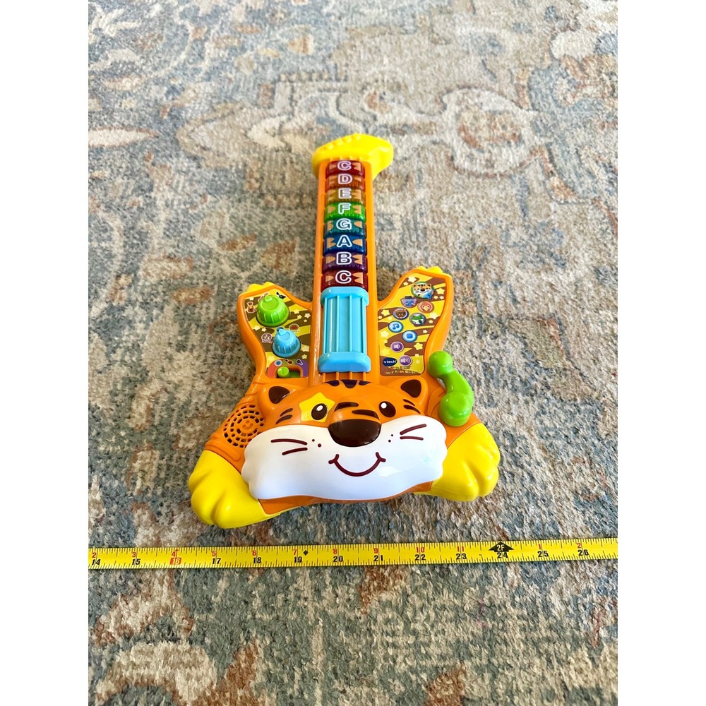 VTech Zoo Jamz Tiger Rock Guitar Toddler Kids‎ Learning Toy - Picture 4 of 5